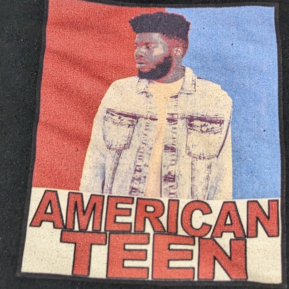 Khalid American Teen 2017-18 Concert Tour Hoodie Medium Unisex - Picture 1 of 11